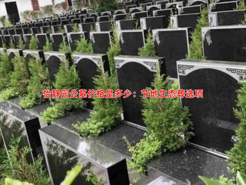 怡静园公墓价格是多少：节地生态葬选项