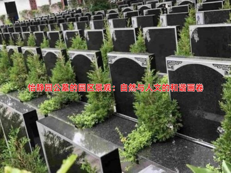 怡静园公墓的园区景观：自然与人文的和谐画卷