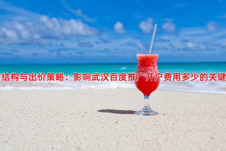 账户结构与出价策略：影响武汉百度推广开户费用多少的关键内因