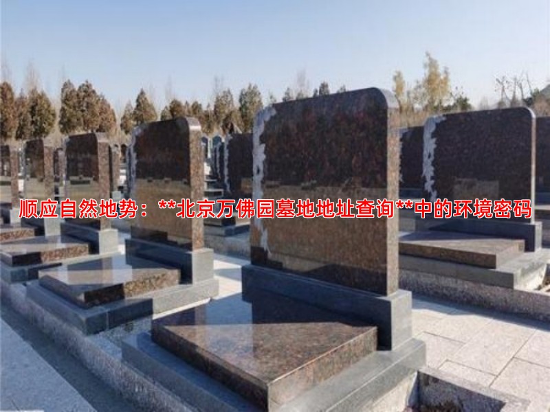 顺应自然地势：**北京万佛园墓地地址查询**中的环境密码