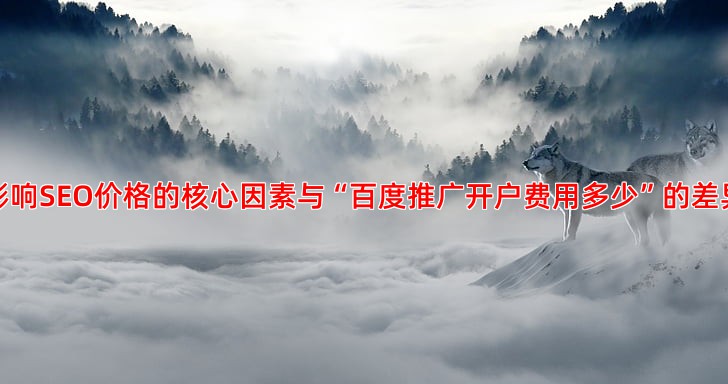 不同行业SEO优化价格差异大吗，我们行业通常多少钱