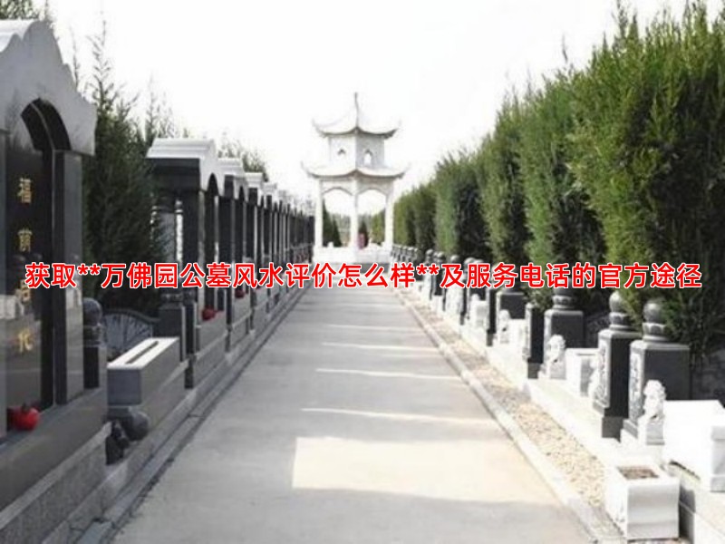 获取**万佛园公墓风水评价怎么样**及服务电话的官方途径