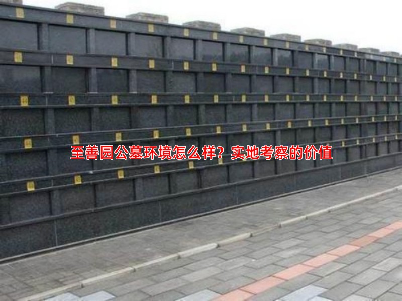 至善园公墓环境怎么样？实地考察的价值