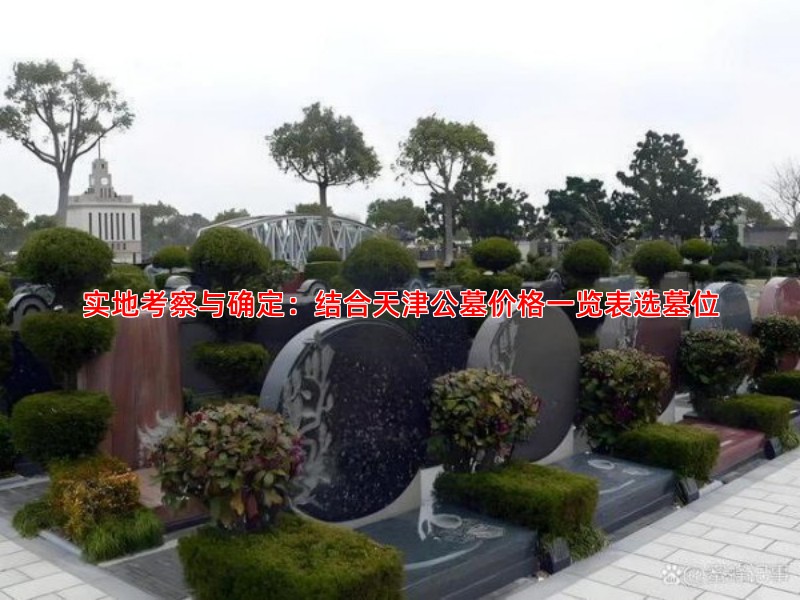 实地考察与确定：结合天津公墓价格一览表选墓位