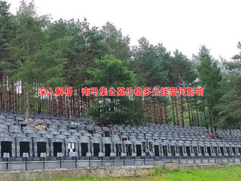 深入解析：南马集公墓价格多少钱受何影响