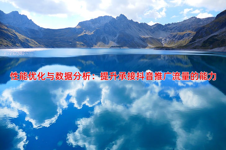 性能优化与数据分析：提升承接抖音推广流量的能力
