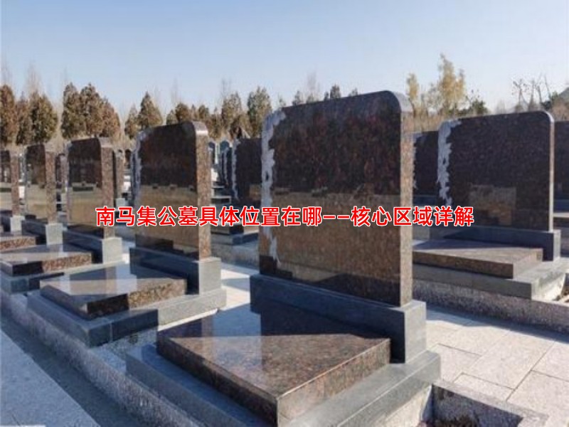 南马集公墓具体位置在哪——核心区域详解