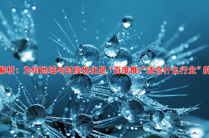 地域与时段优化如何设置让竞价托管广告更精准