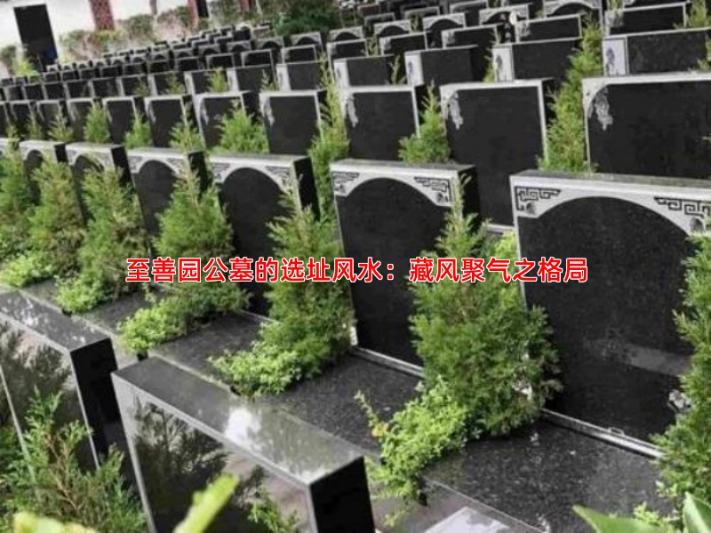 至善园公墓的选址风水：藏风聚气之格局