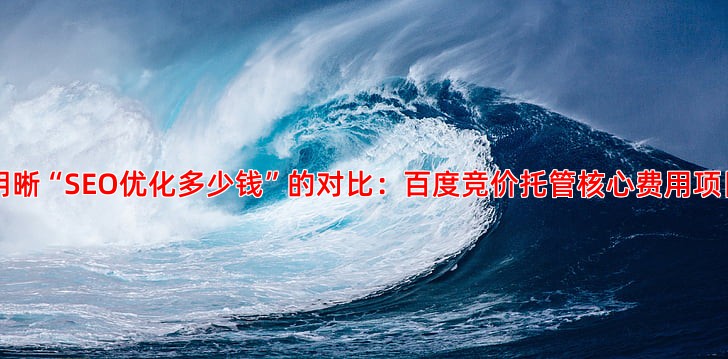 百度竞价托管费用包含哪些项目？如何避免隐形消费