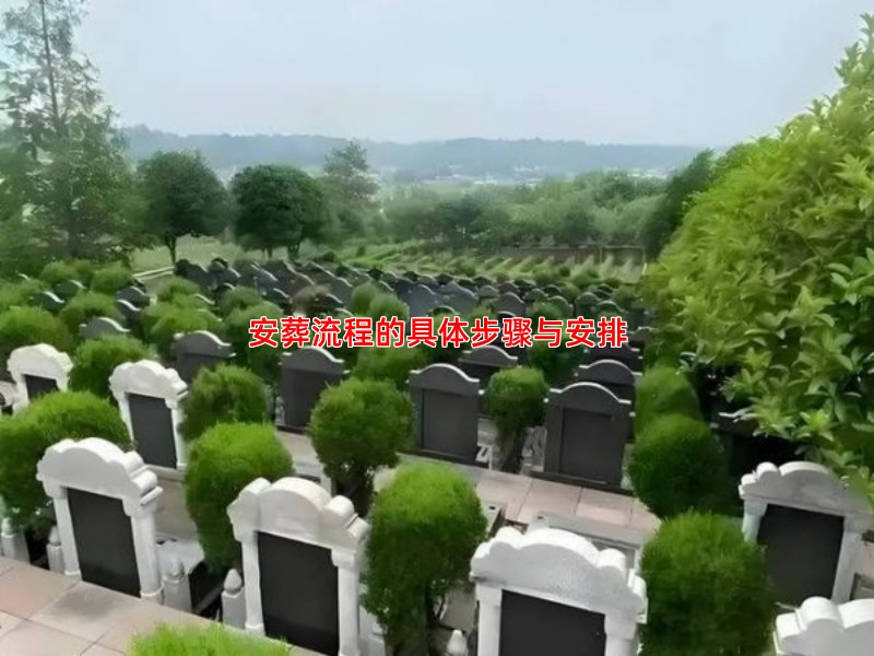 安葬流程的具体步骤与安排