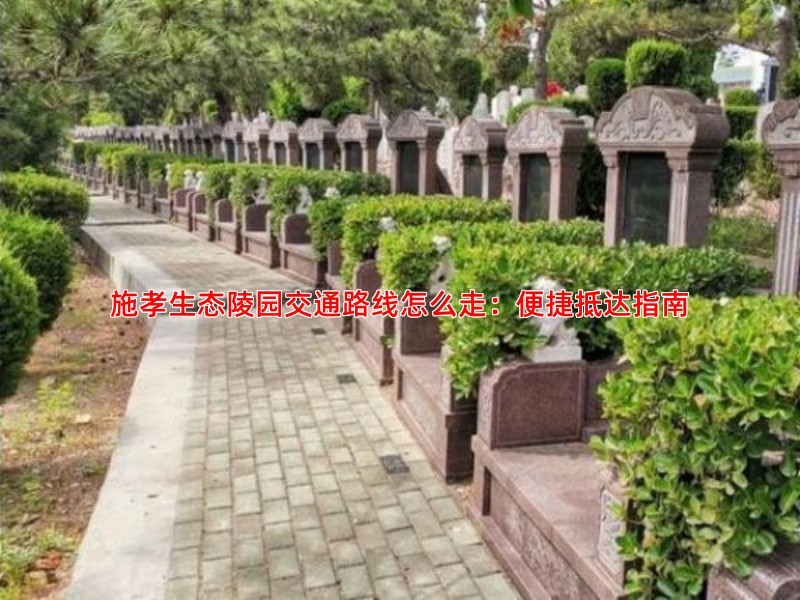 施孝生态陵园交通路线怎么走：便捷抵达指南