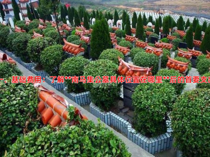 一、基础费用：了解**南马集公墓具体位置在哪里**后的首要支出