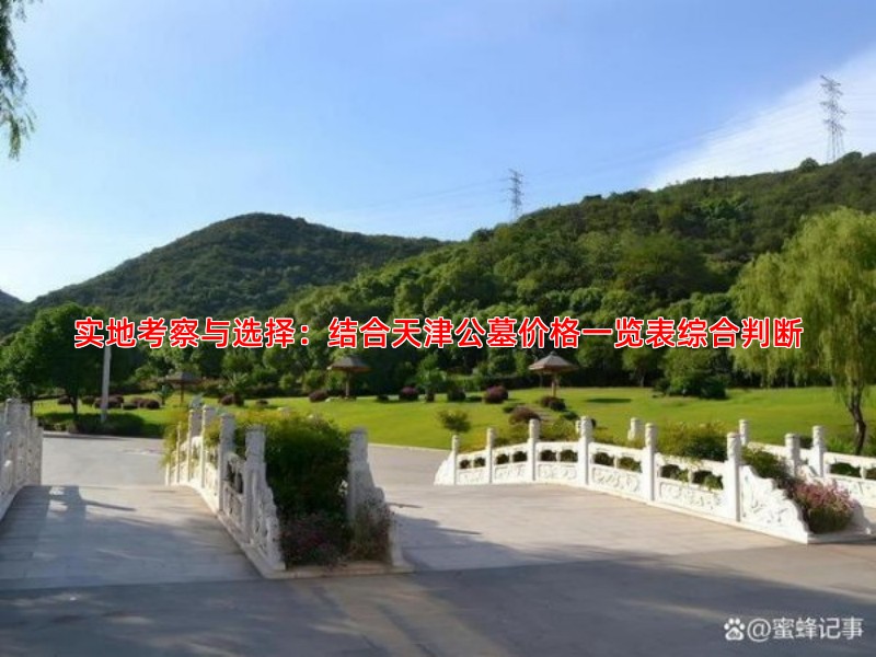 实地考察与选择：结合天津公墓价格一览表综合判断