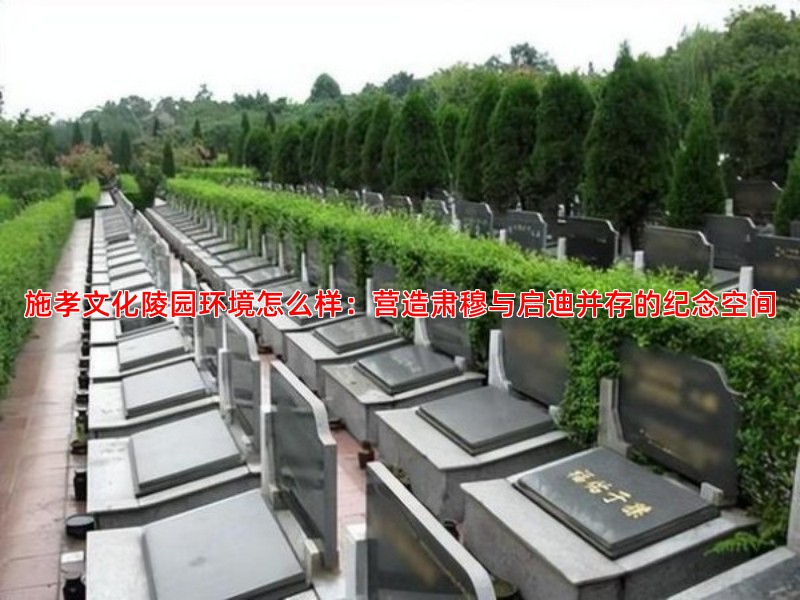 施孝文化陵园环境怎么样：营造肃穆与启迪并存的纪念空间
