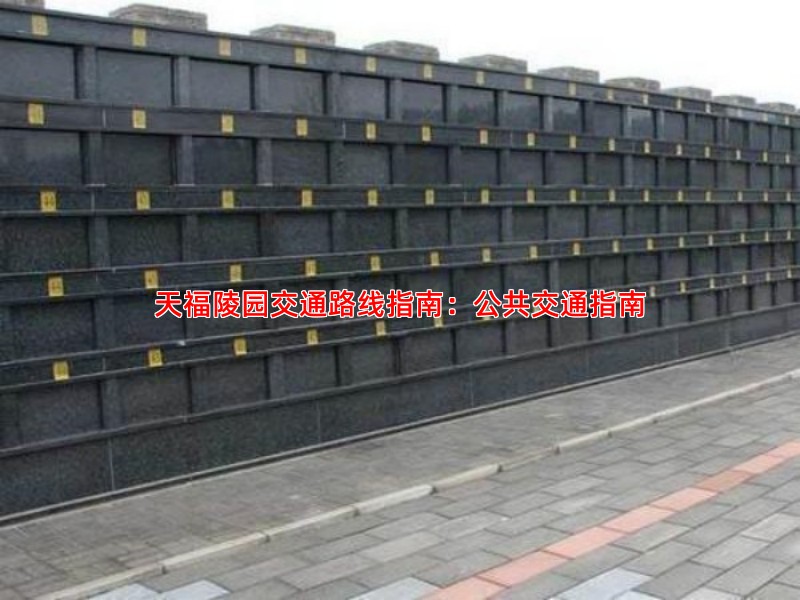 天福陵园交通路线指南：公共交通指南