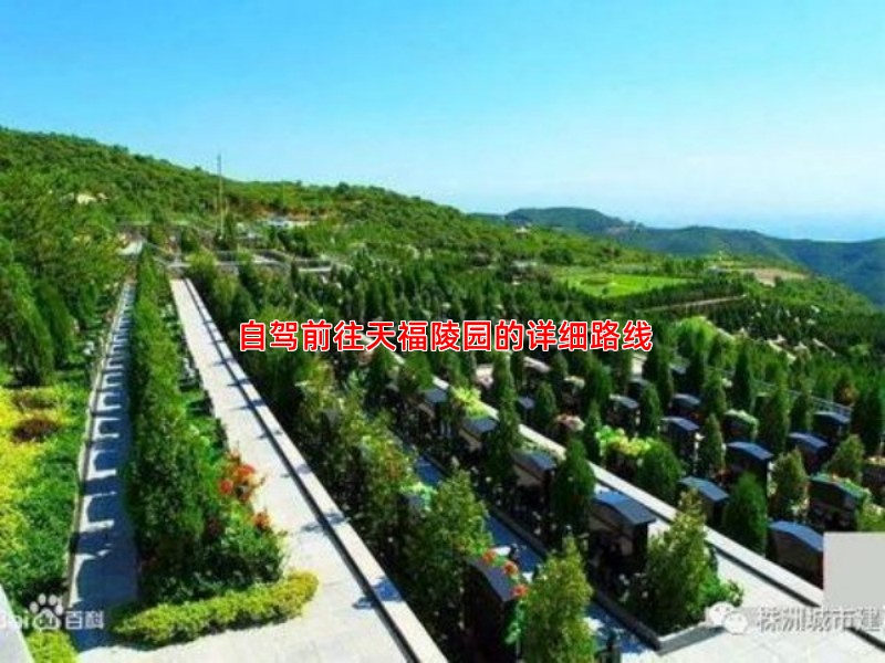 自驾前往天福陵园的详细路线