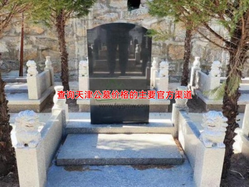 查询天津公墓价格的主要官方渠道