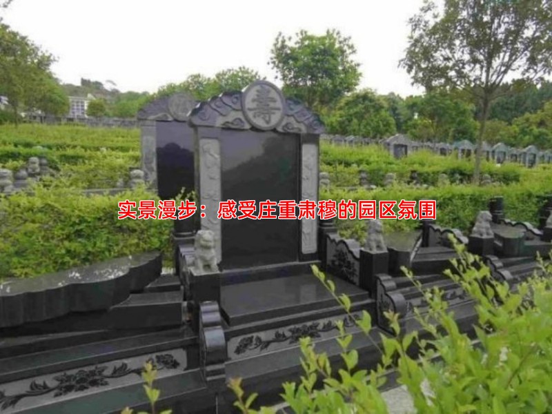 实景漫步：感受庄重肃穆的园区氛围